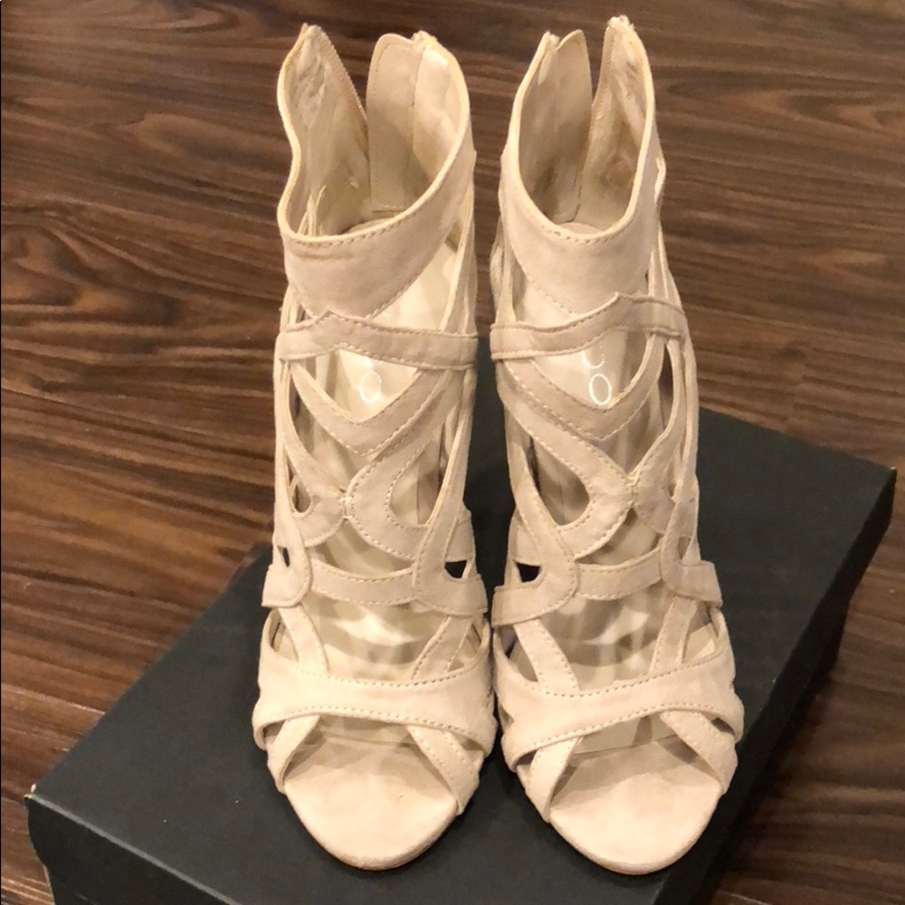 Aldo cage heels